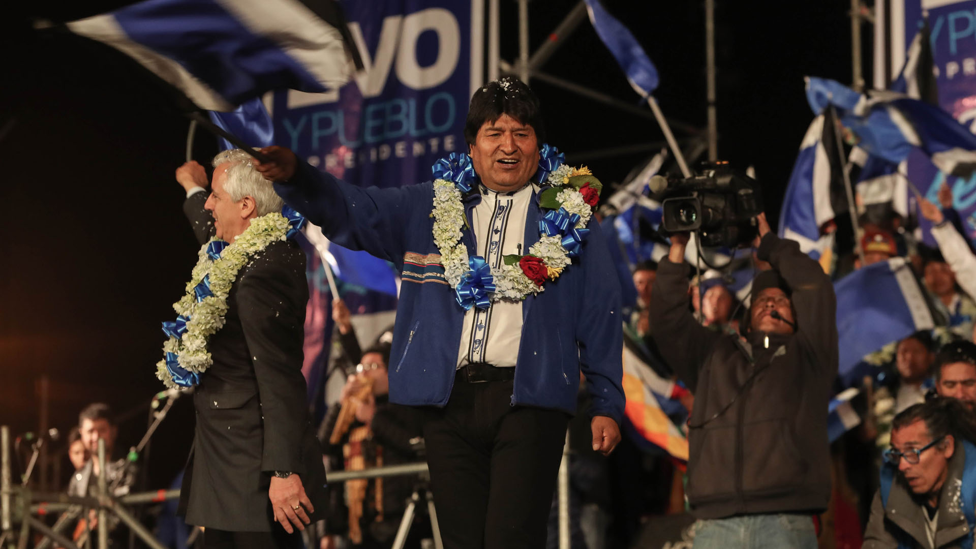 Bolivia celebra jornada electoral para renovar a su presidente - evo-morales-en-su-cierre-de-campana-para-un-cuarto-mandato