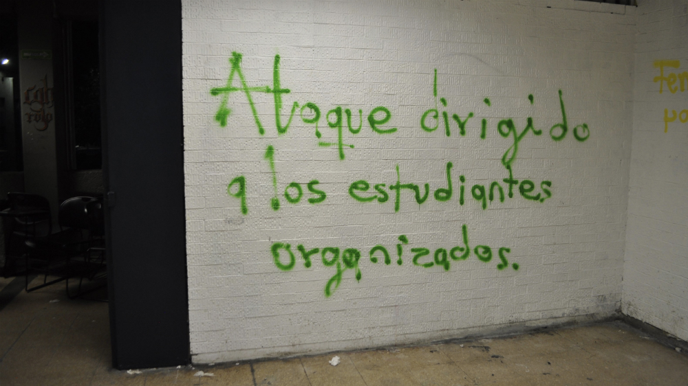 Vandalizan instalaciones de la FES Acatlán durante paro de labores