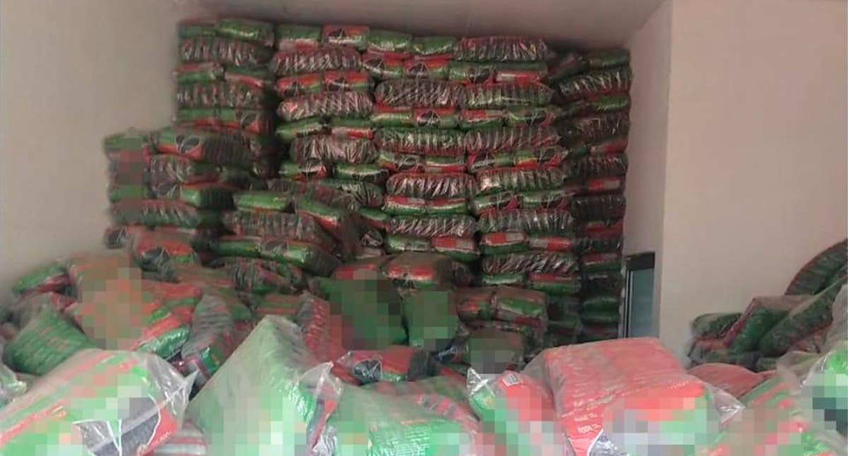 Catean domicilio y recuperan 51 toneladas de semillas robadas en Veracruz