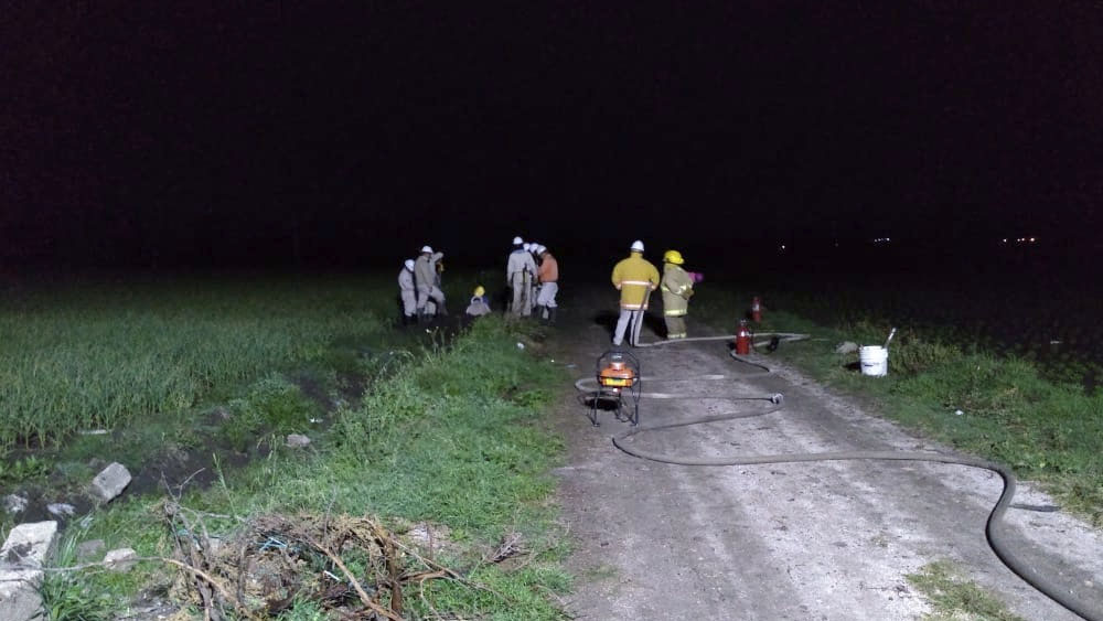 Controlan fuga de gas LP en Tepeaca, Puebla