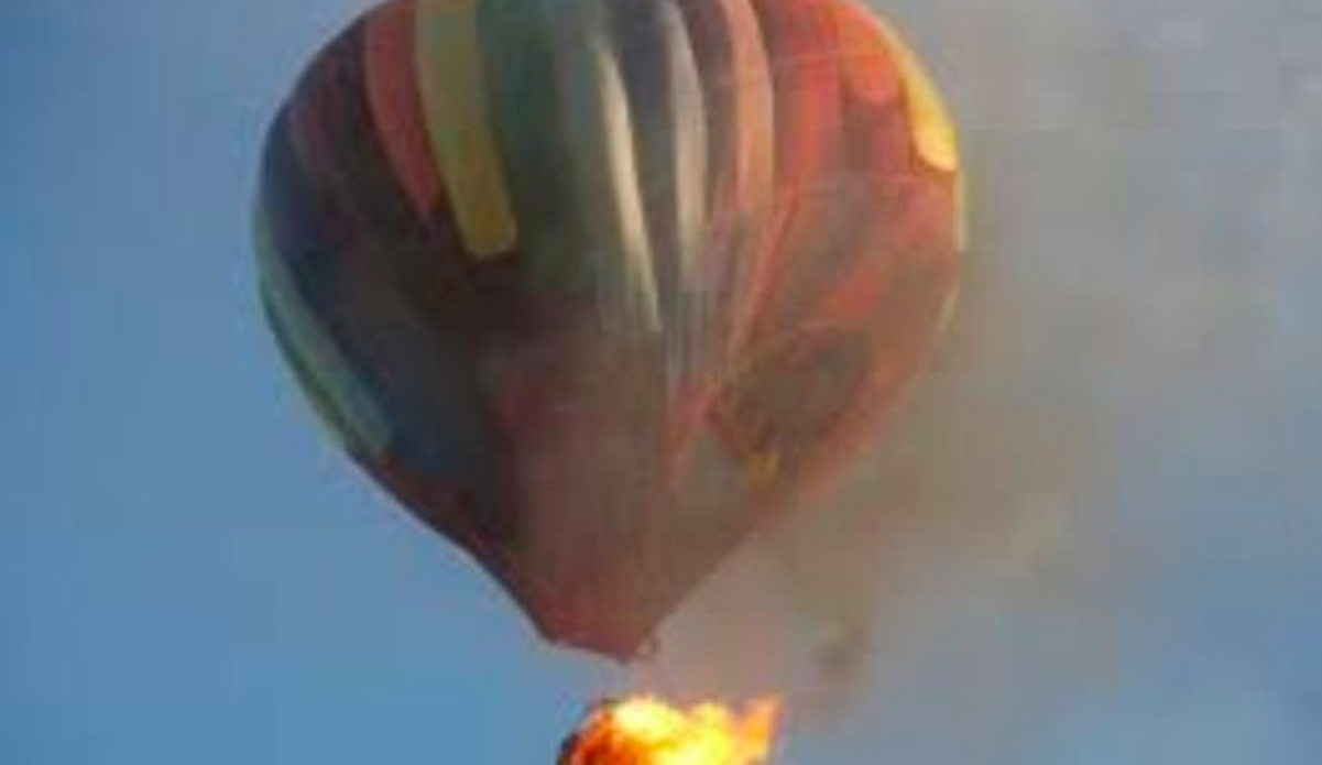 Caída de globo aerostático deja seis heridos en Zacatecas