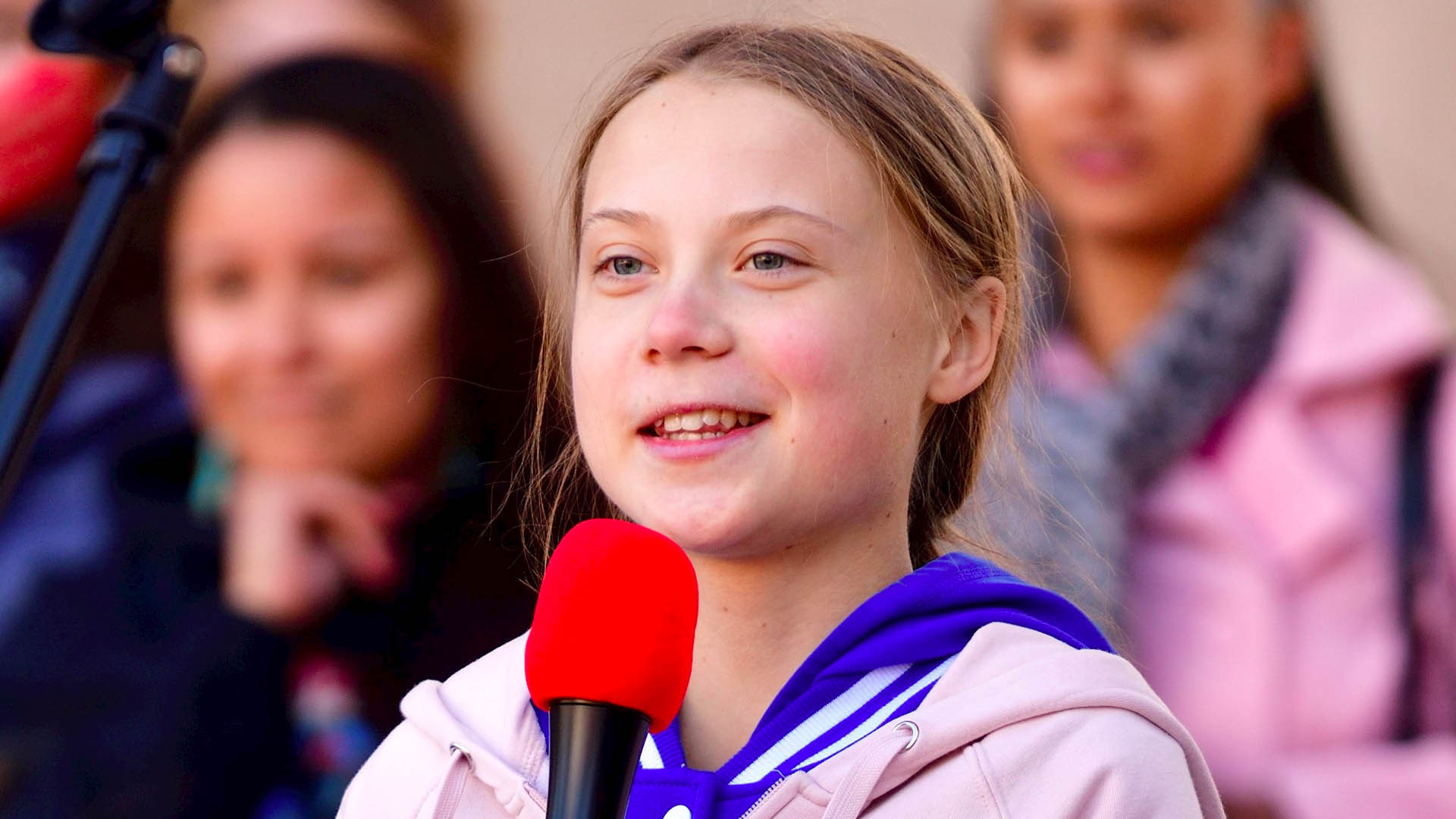 Greta Thunberg se manifiesta en Canadá contra la industria petrolera