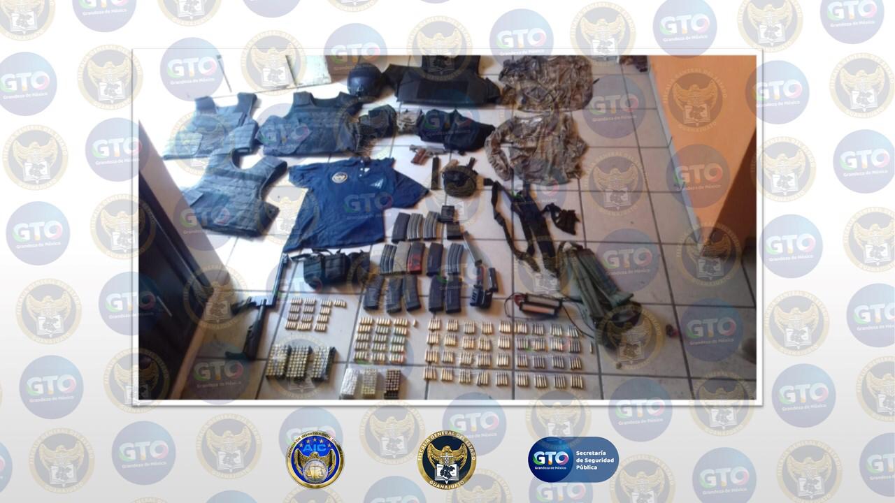 Detienen a 15 peligrosos delincuentes en Guanajuato - guanajuato-detenidos-asegurado-decomisado-3
