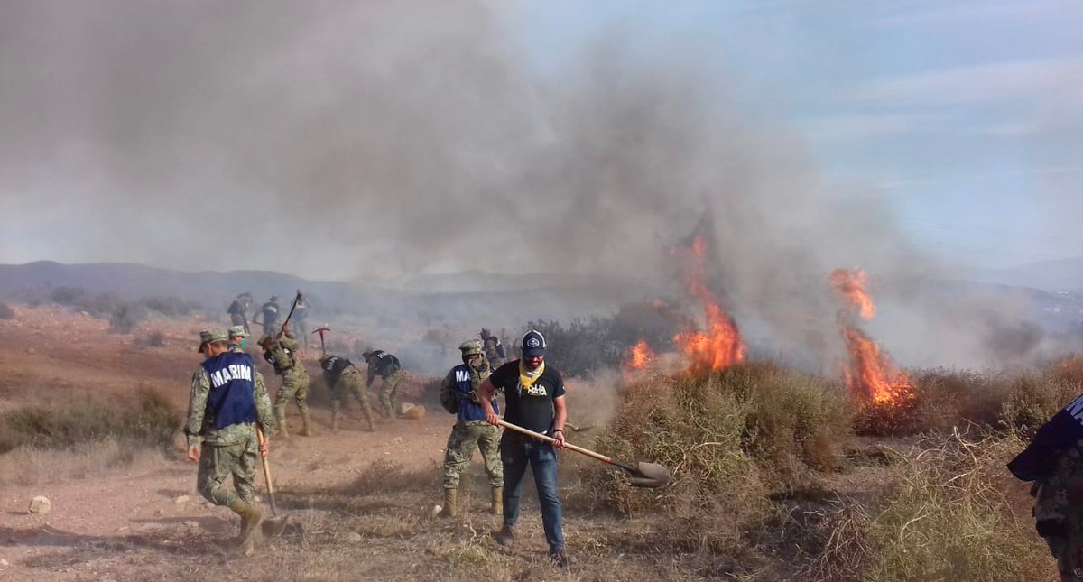 Siguen sin clases en Tijuana, Tecate y Rosarito por incendios