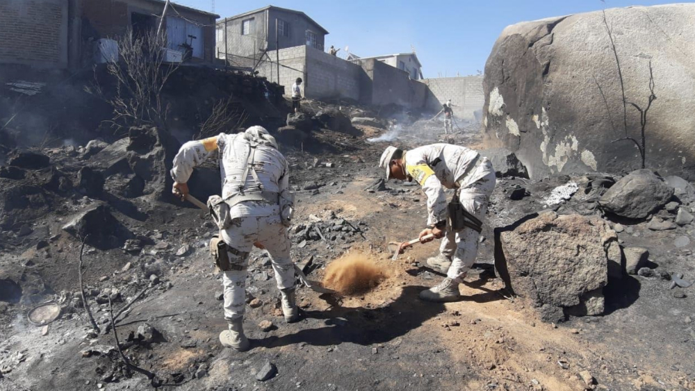 Incendios destruyen 236 viviendas en Baja California Incendios destruyen 236 viviendas en Baja California