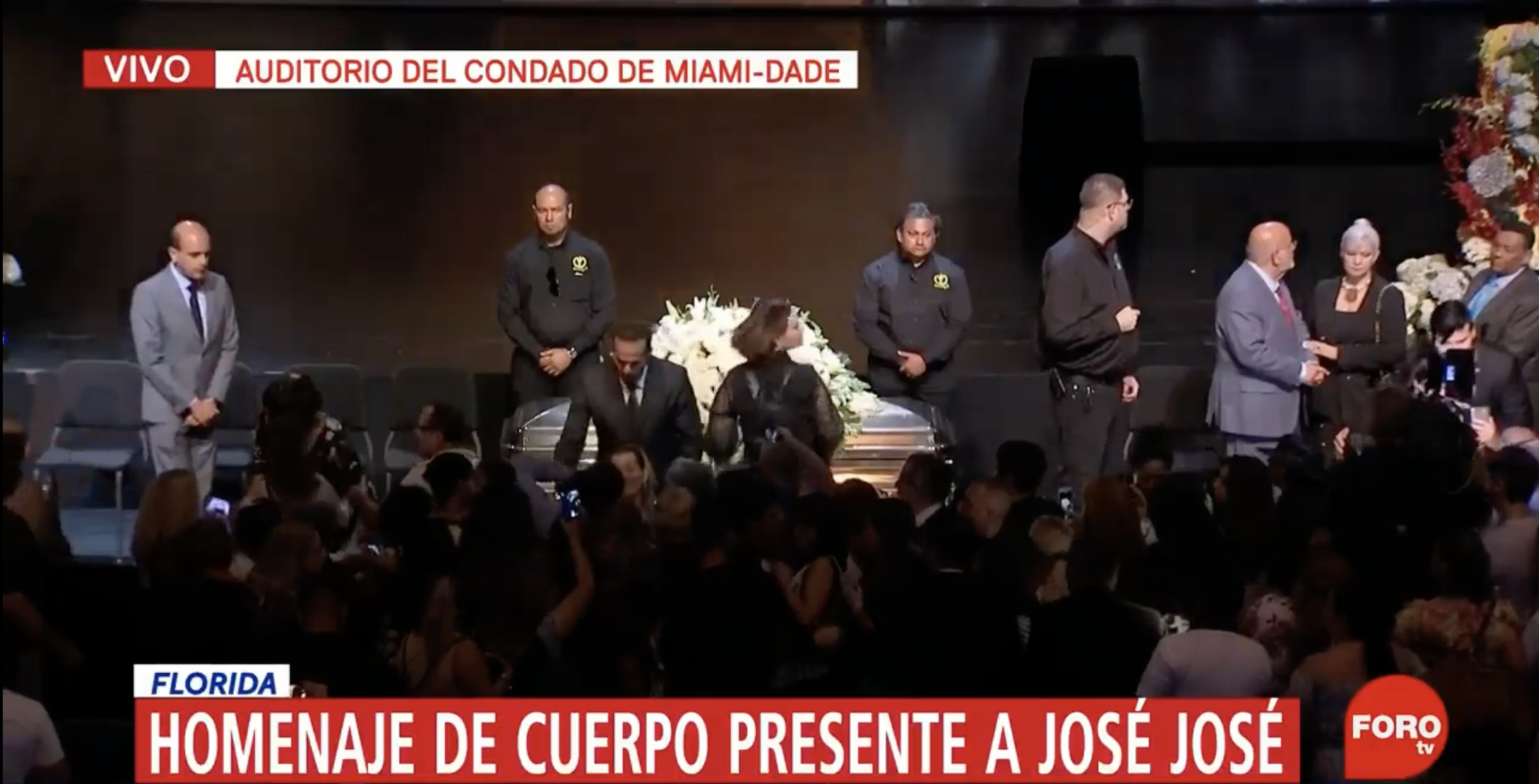 Restos de José José serán cremados: Sarita Sosa - inicia-homenaje-a-jose-jose