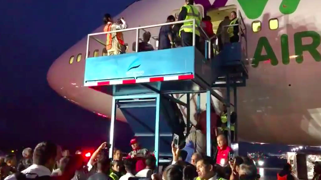 Devuelven a la India a 311 personas con estancia irregular en México Devuelven a la India a 311 personas con estancia irregular en México