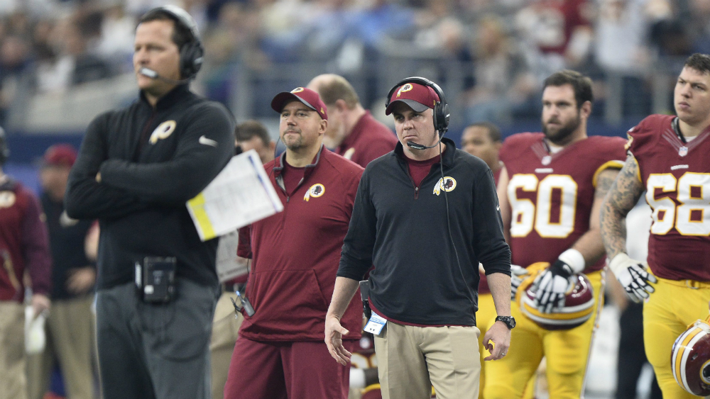 Jay Gruden es despedido como entrenador en jefe de los Redskins