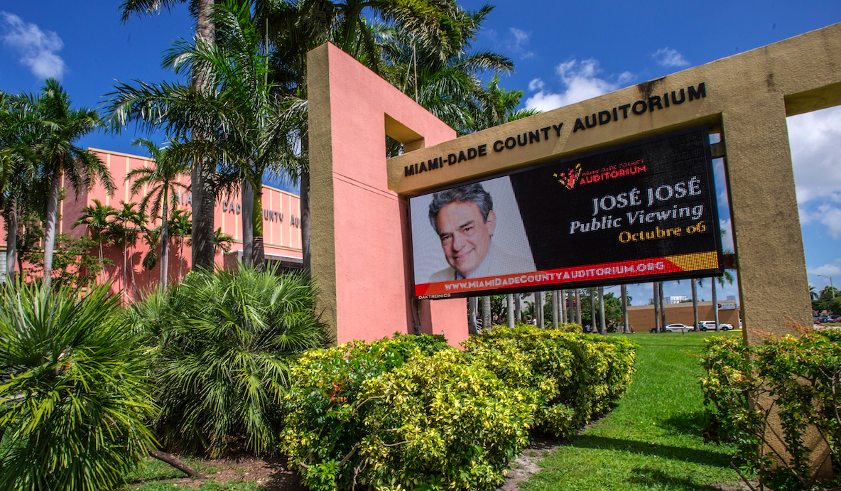 La despedida a José José en Miami La despedida a José José en Miami