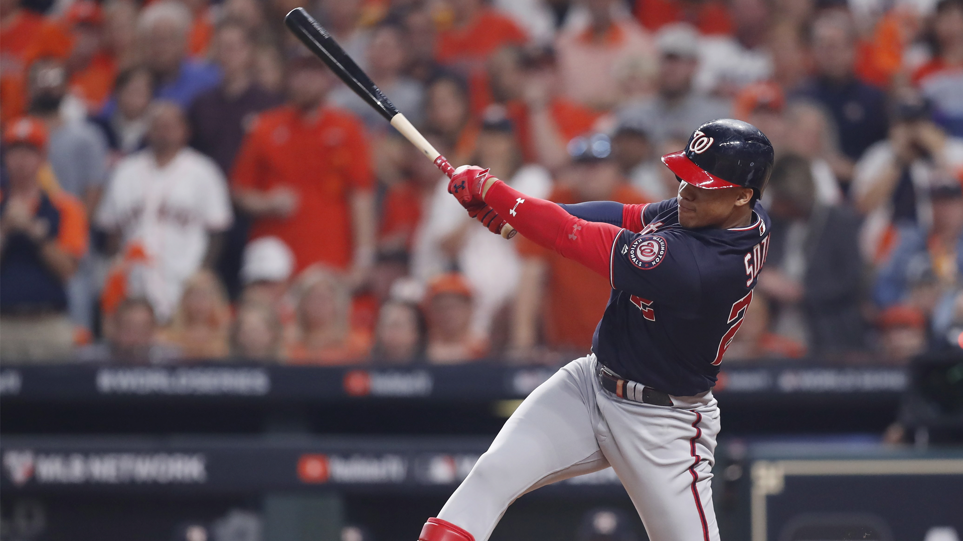 Nacionales pegan primero en la Serie Mundial