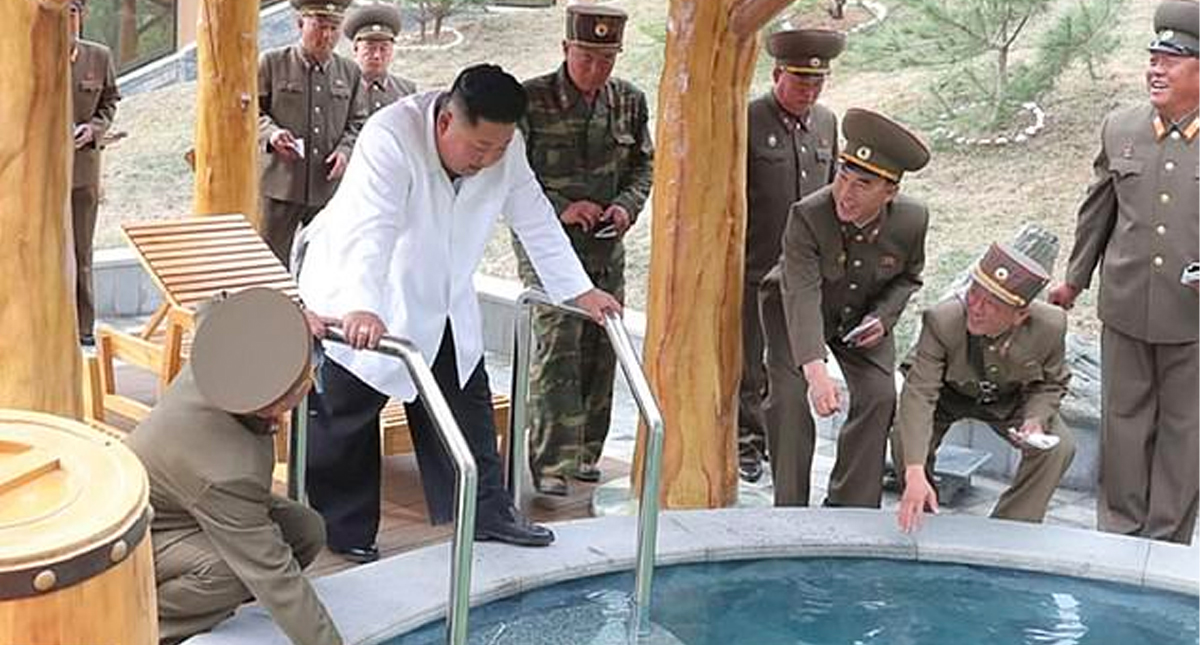 Kim Jong-un visita spa mientras exige a Corea del Sur destruir resort