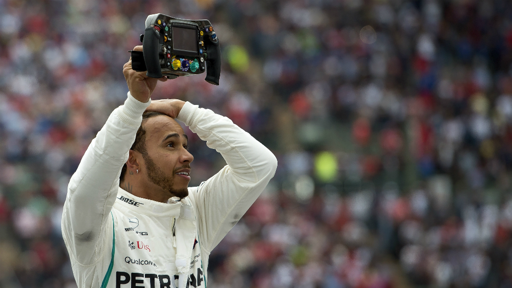 Esto es lo que necesita Lewis Hamilton para coronarse en el GP de México Esto es lo que necesita Lewis Hamilton para coronarse en el GP de México