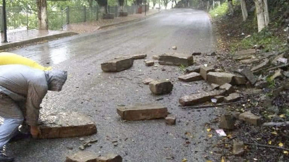 Lluvias dejan localidades incomunicadas en San Luis Potosí