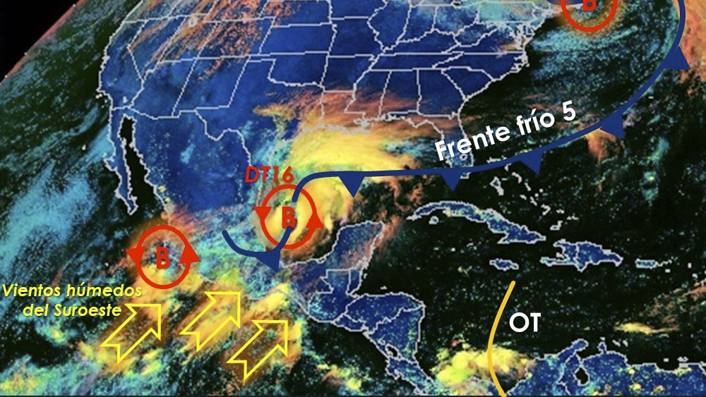 Alertan por lluvias torrenciales en Hidalgo y Veracruz