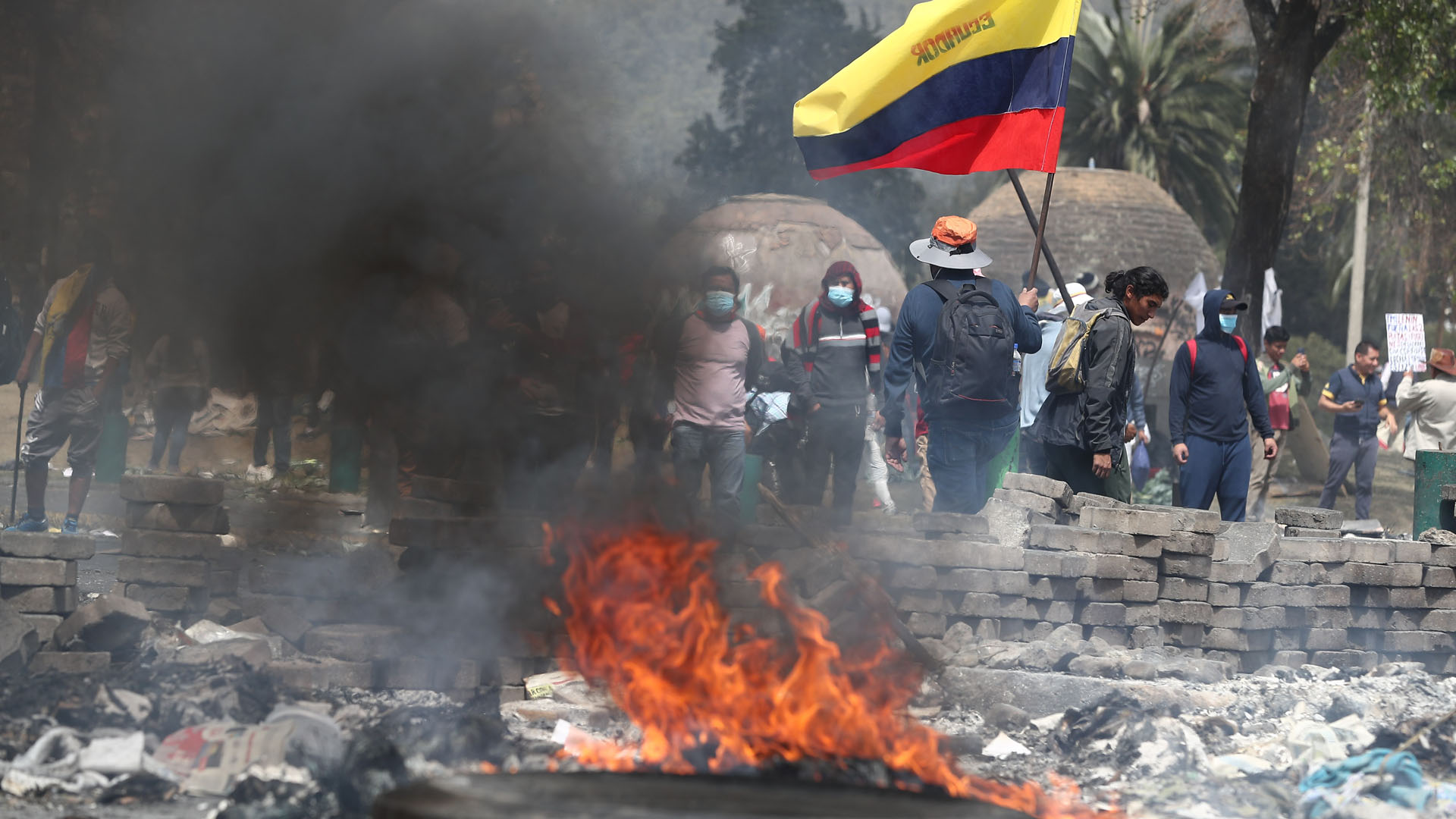 En total 131 periodistas fueron agredidos en 11 días de protestas en Ecuador
