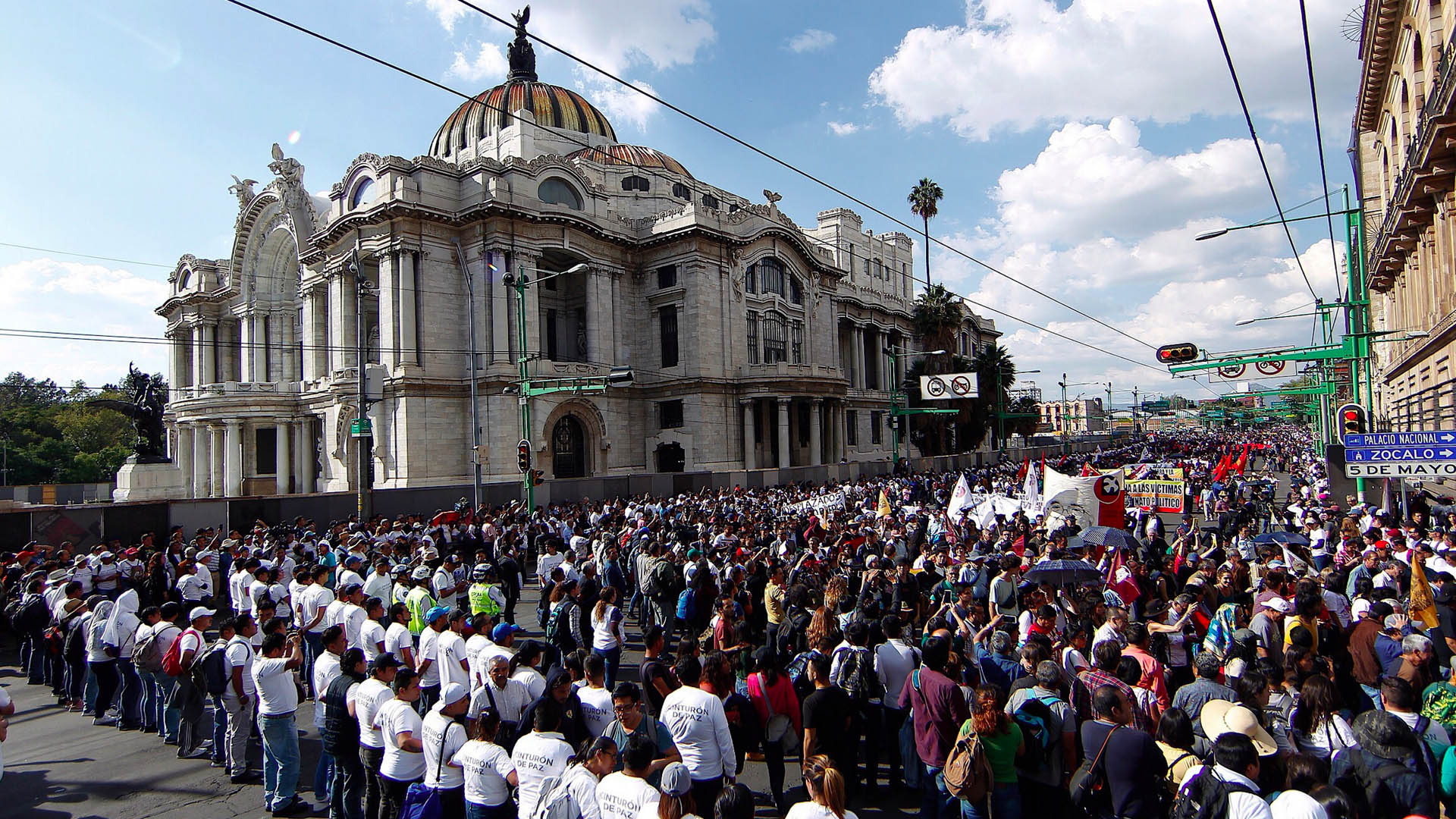 Así organizó el Gobierno de la Ciudad de México los “cinturones de paz”