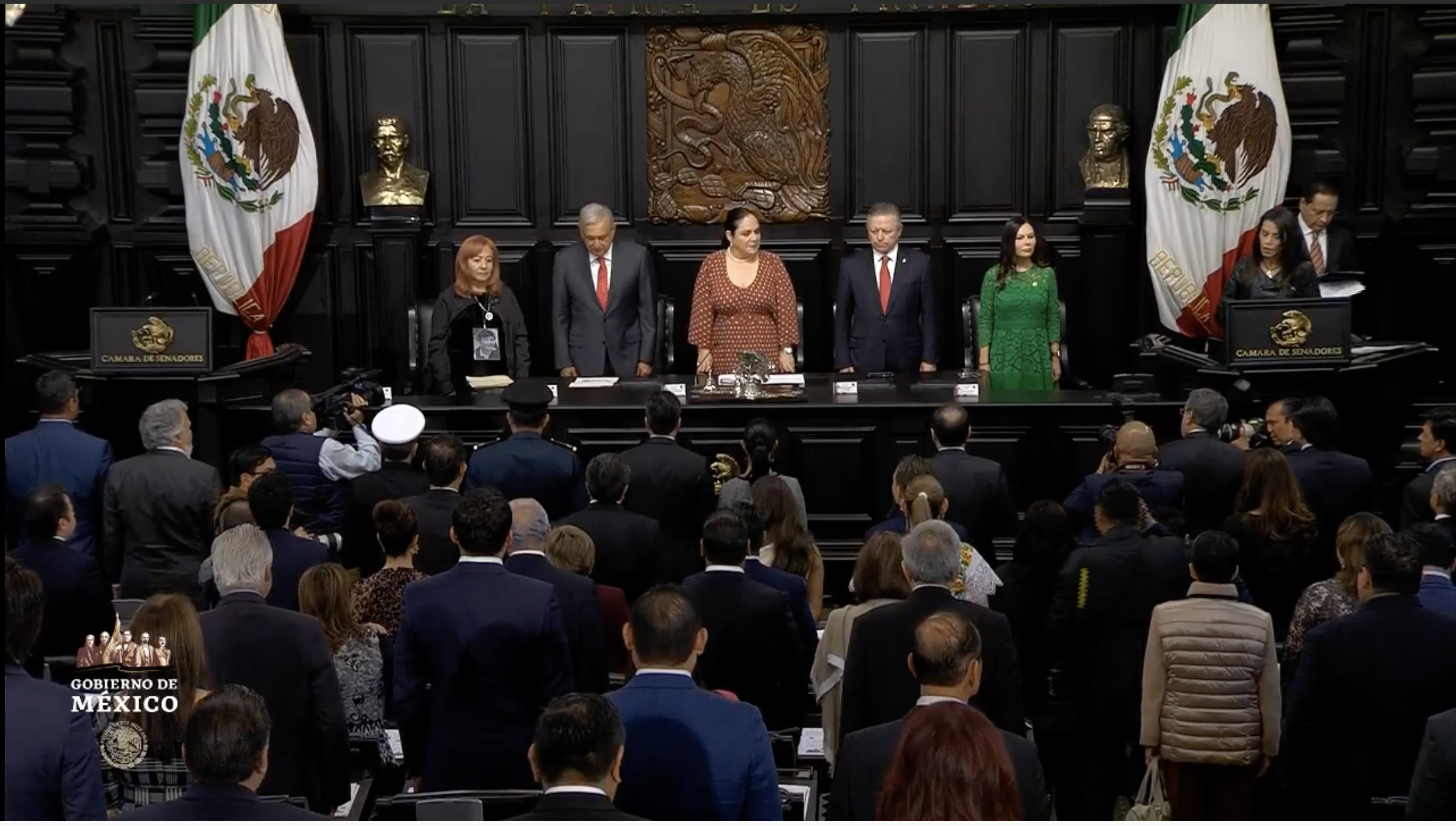 Entrega de la Medalla Belisario Domínguez a Rosario Ibarra de Piedra