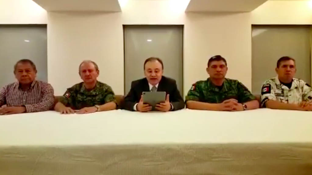 Mensaje de Gabinete de Seguridad por hechos de violencia en Culiacán, Sinaloa