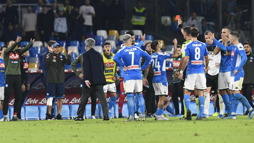 ‘Chucky’ Lozano y Napoli empatan en casa ante Atalanta