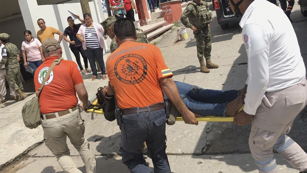 Suman dos migrantes muertos tras naufragio en Chiapas