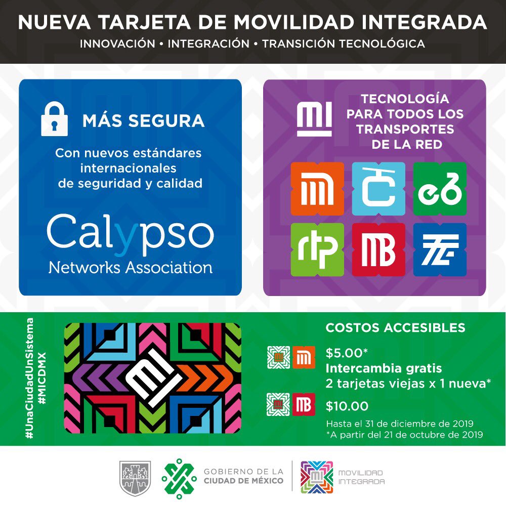 Nueva tarjeta de transporte en CDMX costará 15 pesos - nueva-tarjeta-de-movilidad-integrada