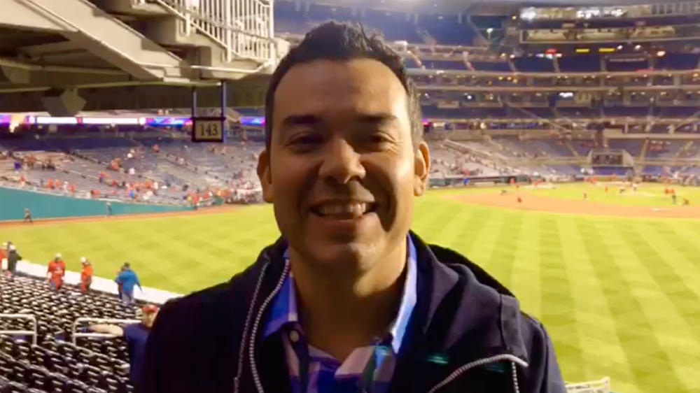 Los pantalones de la suerte de un aficionado de los Astros en la Serie Mundial