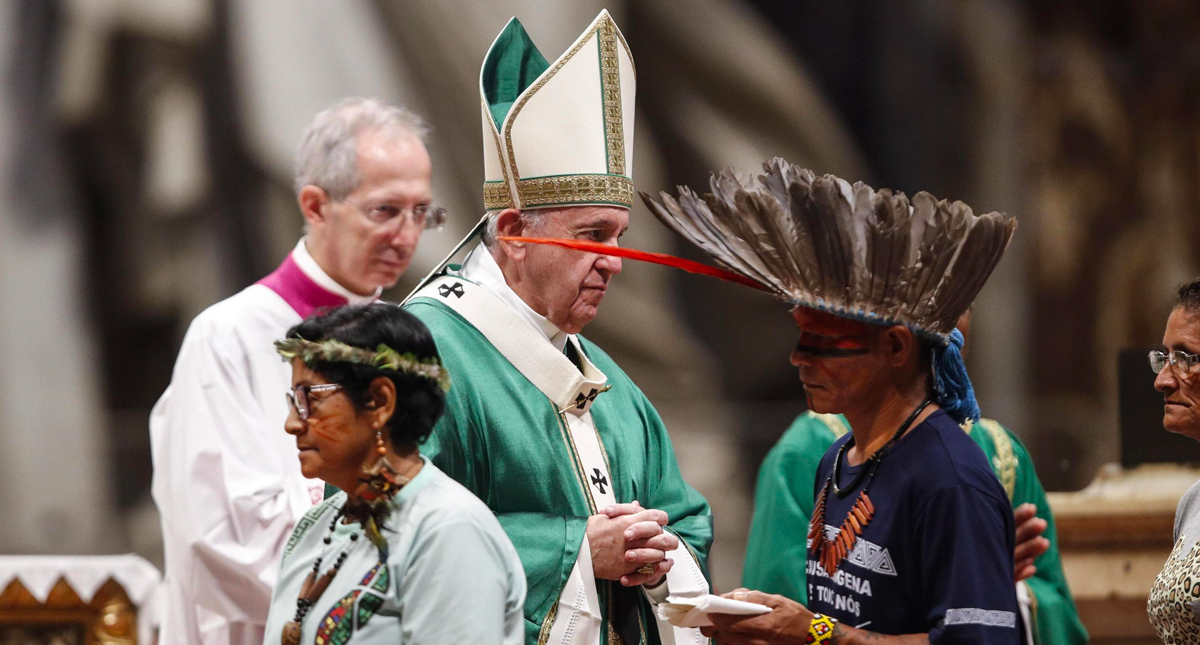 Papa denuncia que los incendios en la Amazonía fueron por intereses Papa denuncia que los incendios en la Amazonía fueron por intereses