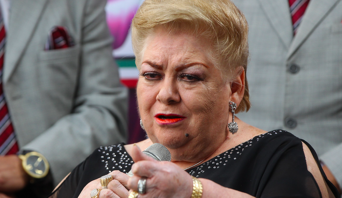 Paquita la del Barrio sale del hospital