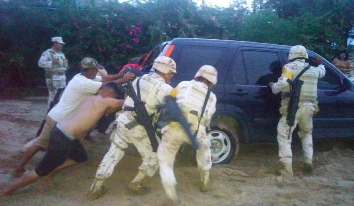 Activan Plan DN-III-E en Baja California Sur por fuertes lluvias