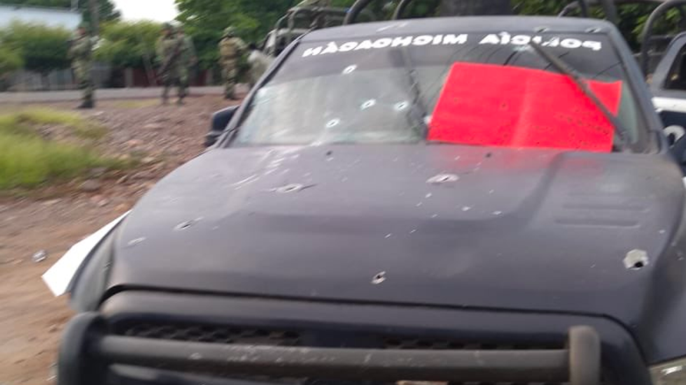 Policías emboscados iban a cumplir con mandato judicial de carácter familiar: SSP Michoacán