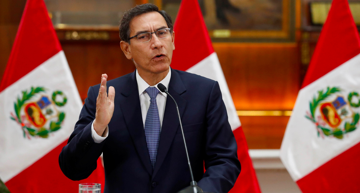 Disolví el Congreso pensando en lo mejor para el país: presidente de Perú