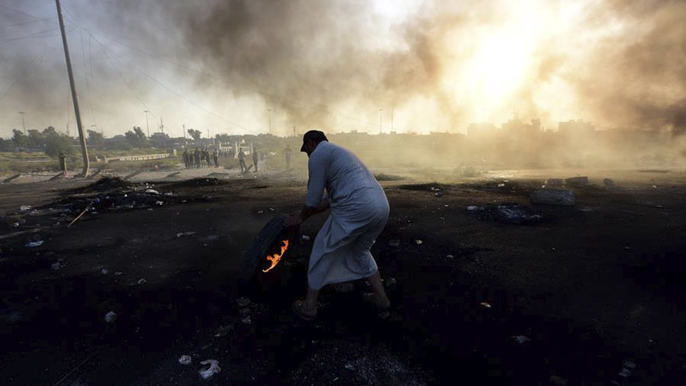 Suman 93 muertos y casi cuatro mil heridos por protestas en Irak