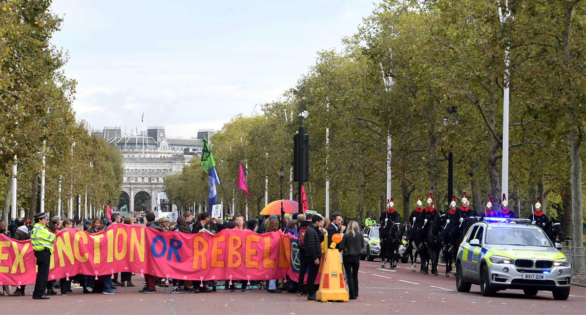 Activistas protestan en diversas ciudades por inacción frente al cambio climático - protestas-londres