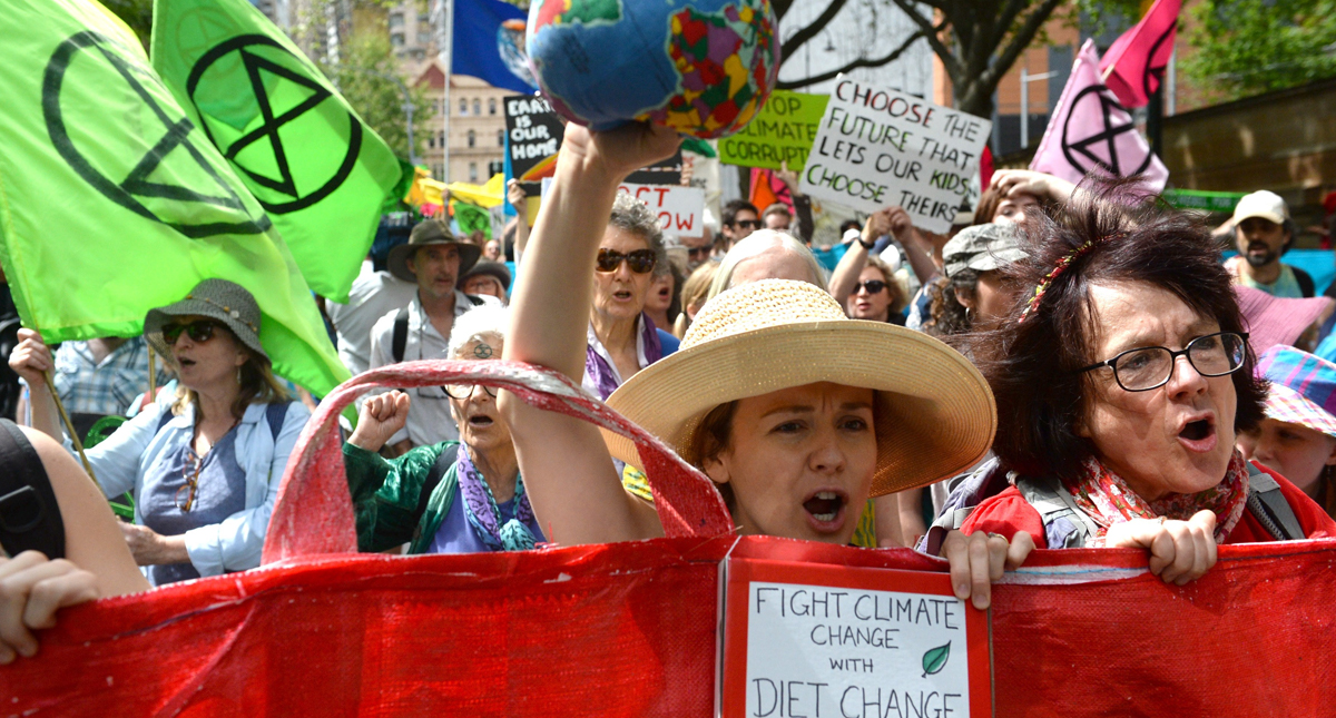 Activistas protestan en diversas ciudades por inacción frente al cambio climático - protestas-sidney