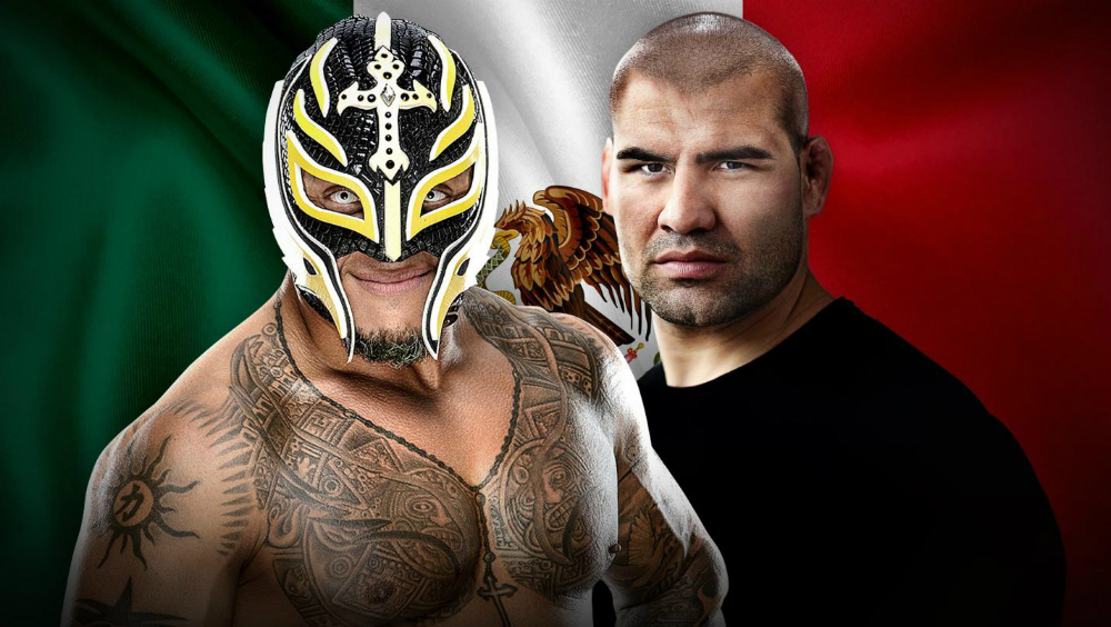 Caín Velásquez y Rey Mysterio harán pareja en la Ciudad de México