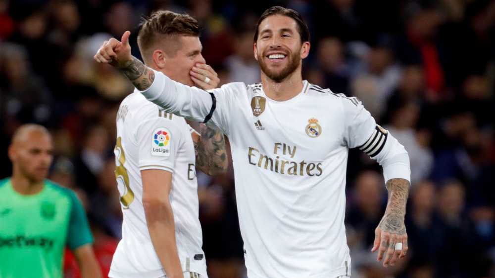 Real Madrid golea al Leganés y encuentra la tranquilidad