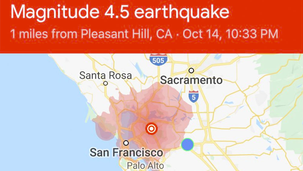 Sismo de magnitud 4.5 sacude California