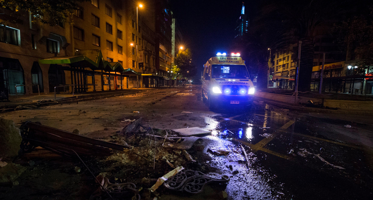 Decretan nuevo toque de queda en Chile para Valparaíso y Concepción