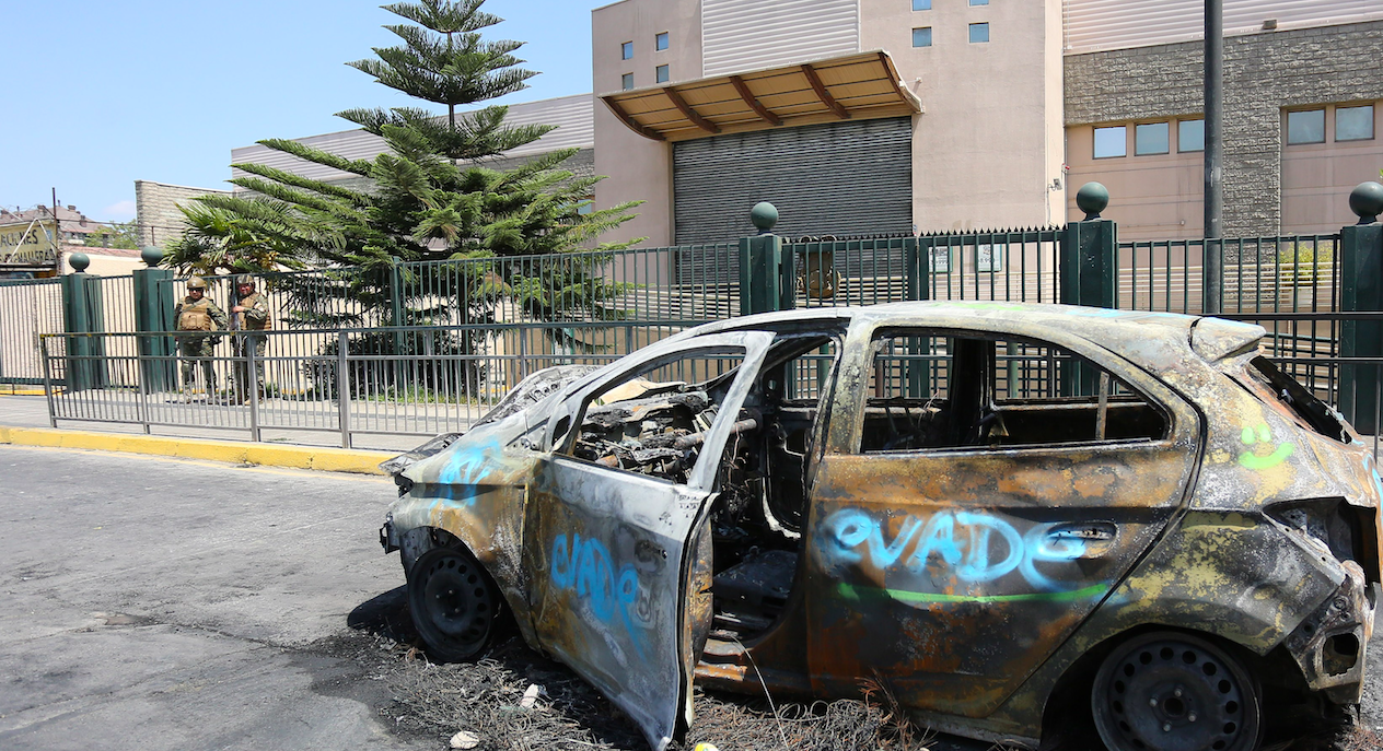 Nuevo toque de queda en Chile por protestas