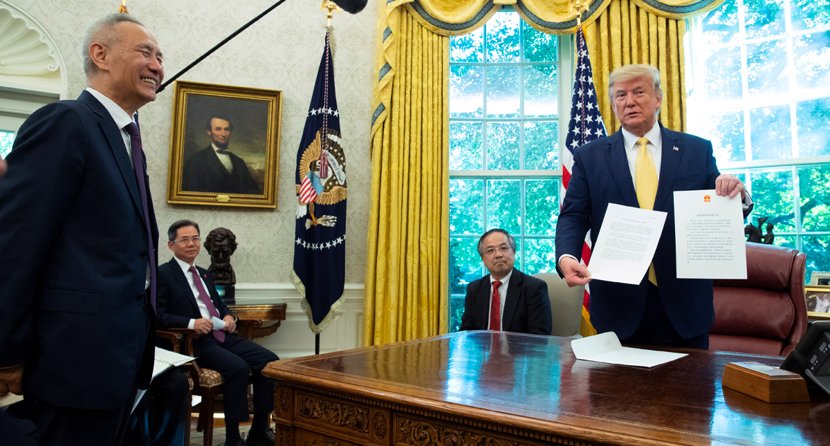 Trump anuncia acuerdo para dar tregua a guerra comercial con China
