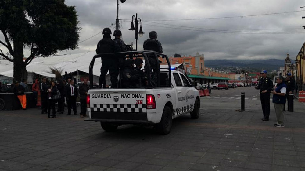 Guardia Nacional inicia operaciones en Xochimilco - unidades-de-la-gn-en-la-alcaldia-xochimilco