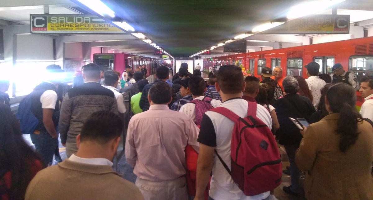 Hombre muere arrollado por convoy del Metro en Línea 3