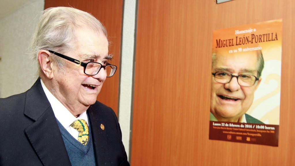 Un pequeño tributo al gran Miguel León-Portilla