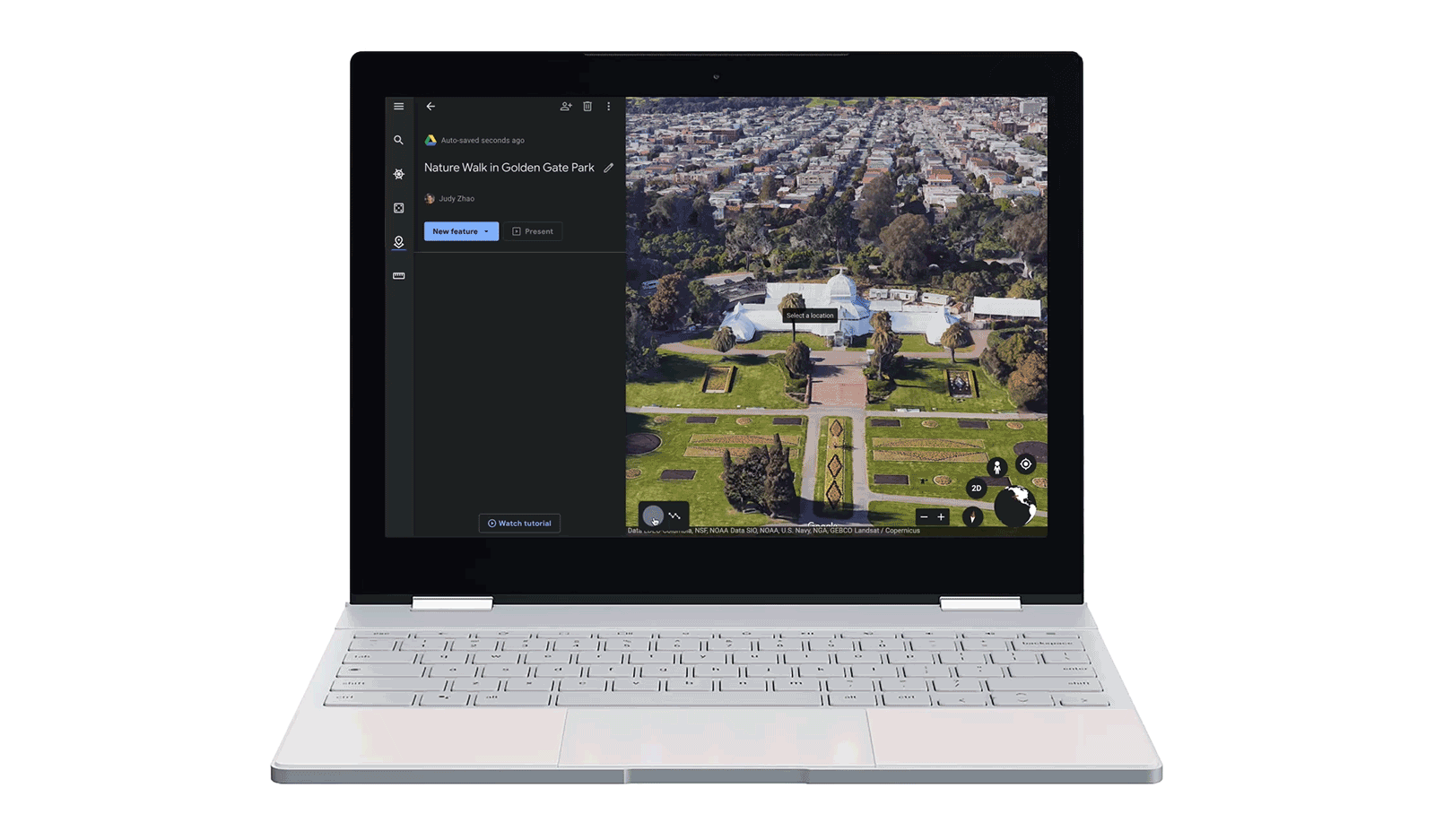 Estas son las nuevas herramientas de creación en Google Earth