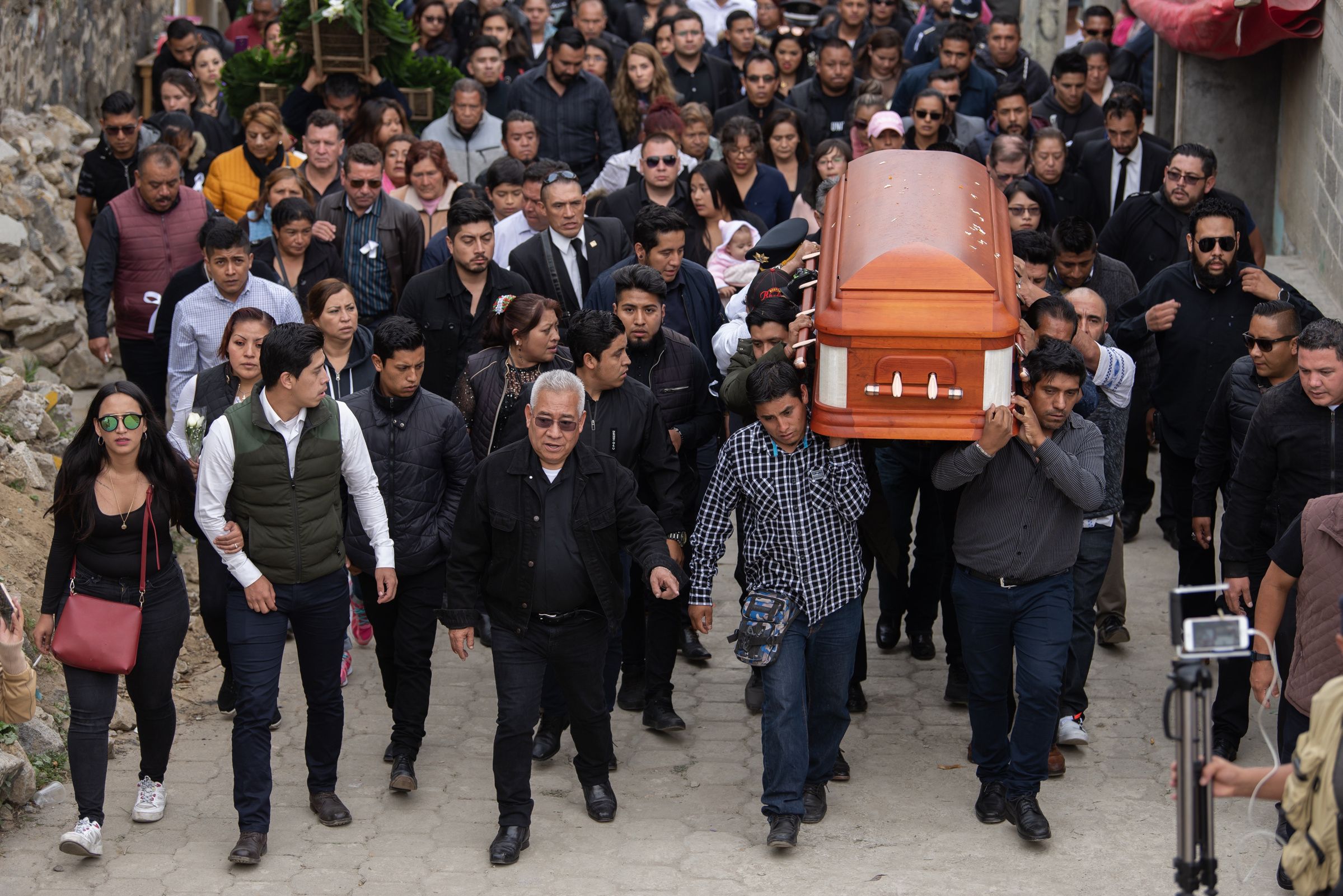 Sepultan en Juchitepec a Francisco Tenorio, alcalde de Valle de Chalco - 91103074