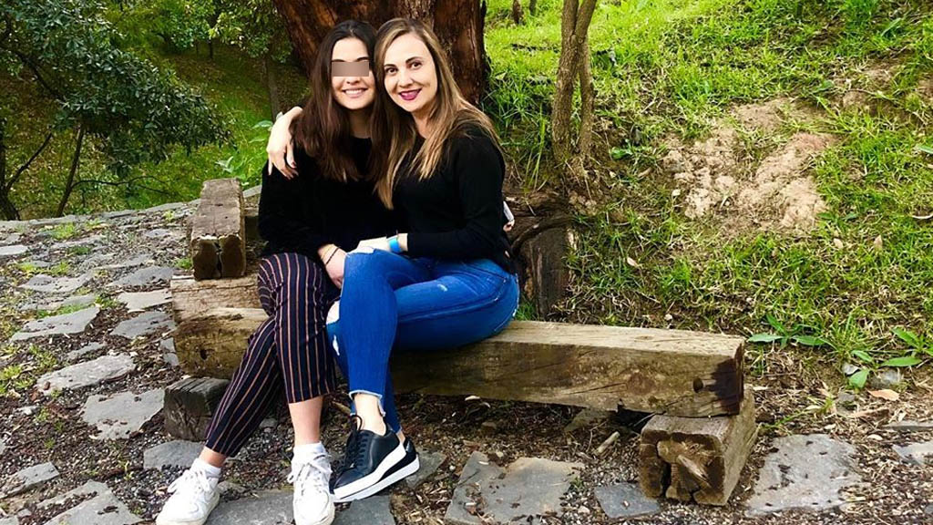 Familiares de Abril Pérez publican imágenes de la agresión de enero Familiares de Abril Pérez publican imágenes de la agresión de enero