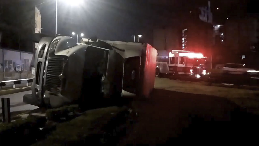 Dos volcaduras este martes en Circuito Interior