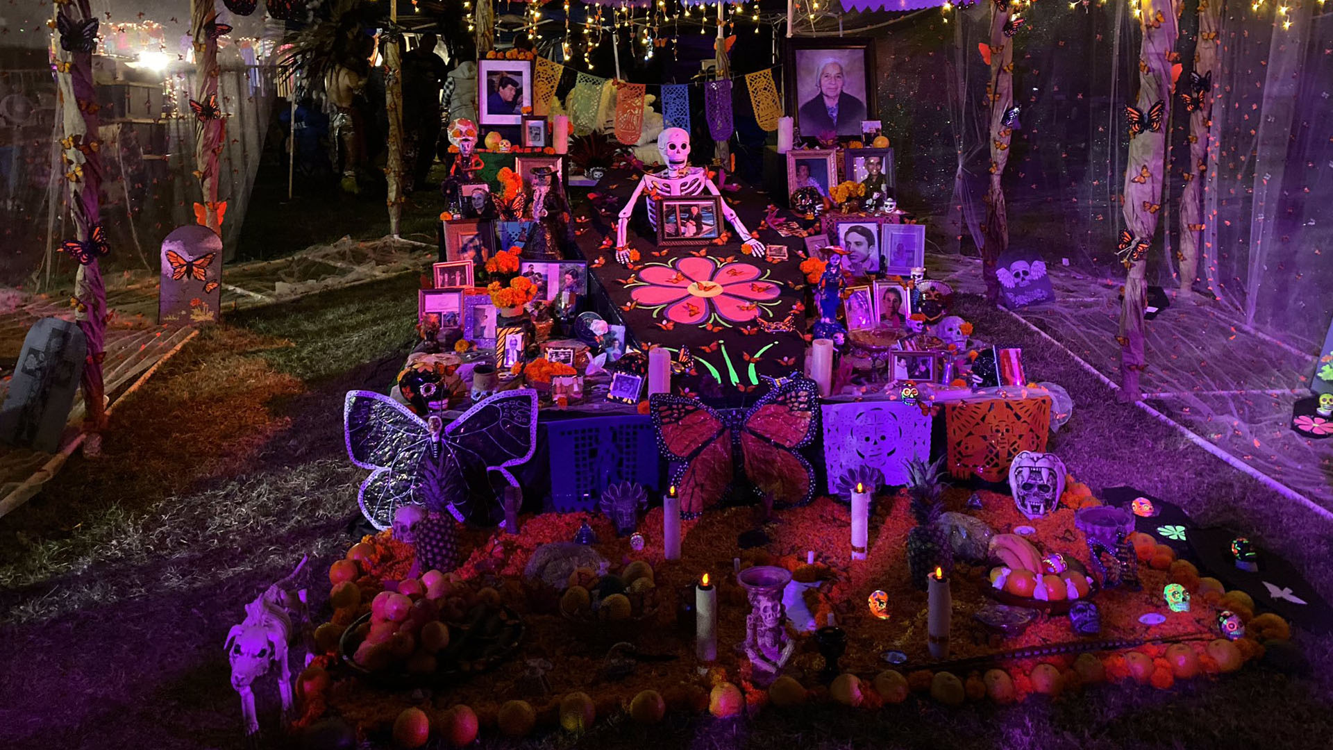 Migrantes protagonizan Día de Muertos en Hollywood - altar-de-dia-de-muertos-en-hollywood-forever