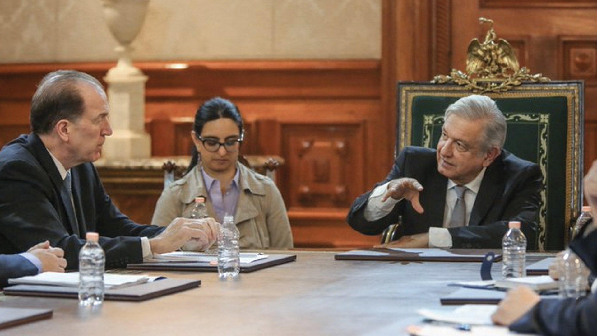 López Obrador y presidente del Banco Mundial acuerdan trabajar en proyectos de desarrollo