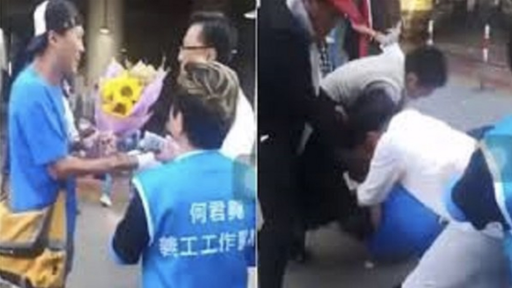 Apuñalan a legislador pro China en Hong Kong